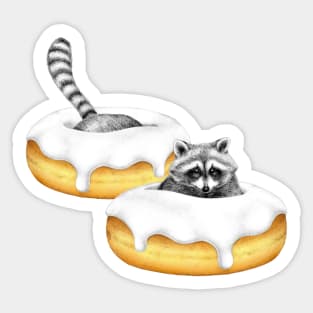 Trash Panda's Food Fantasy Sticker